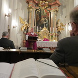                       Gottesdienst in der Curhauskapelle          