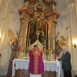                       Gottesdienst in der Curhauskapelle          