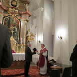                       Gottesdienst in der Curhauskapelle          